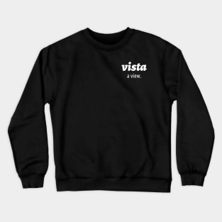 Vocabulary words Crewneck Sweatshirt